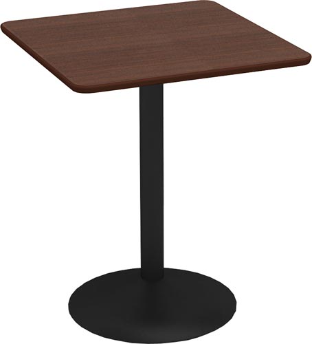 カフェテーブル　スチール脚　角天板　ＤＢ画像