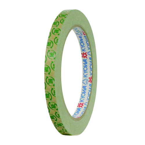 バッグシーリングテープ　紙　紙マーク緑／クラフト