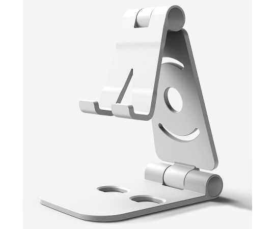 4～6.5インチサイズ対応スマホスタンド(ホワイト)画像