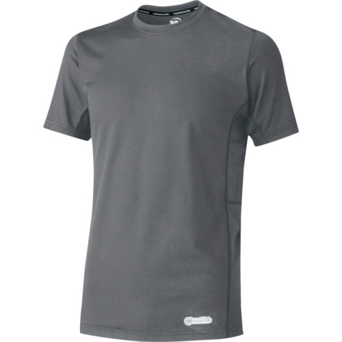 ベルデクセル　男女共用　半袖クールコアTシャツ　VEC11　グレー　L　1着