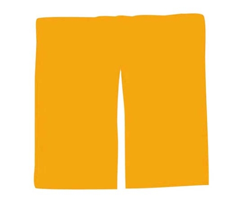 半間用 無地 のれん あかね 中 900×900画像