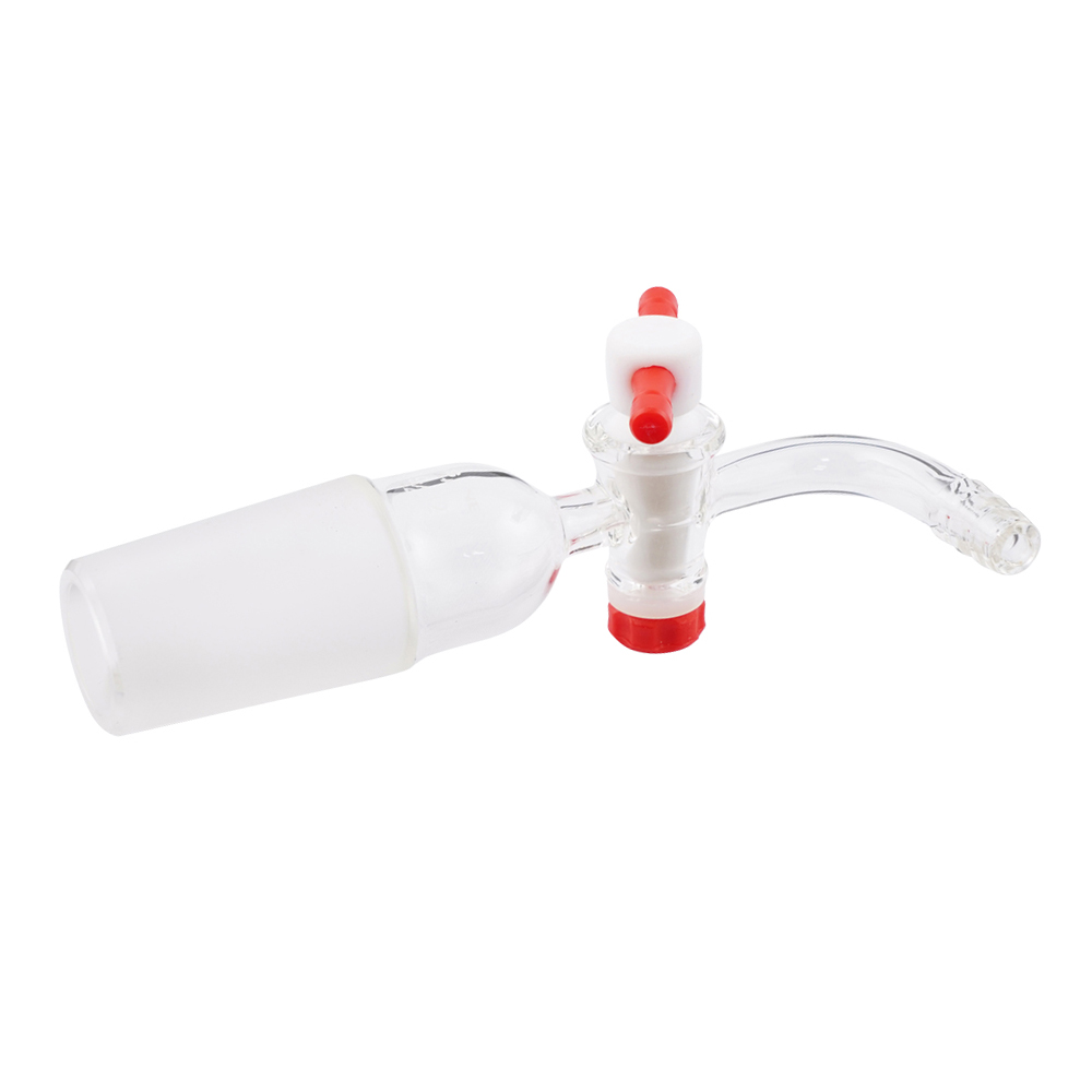 排気管　曲管　PTFEコック