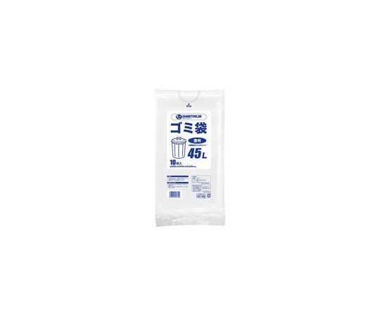 ゴミ袋　LDD　透明　45L　10枚