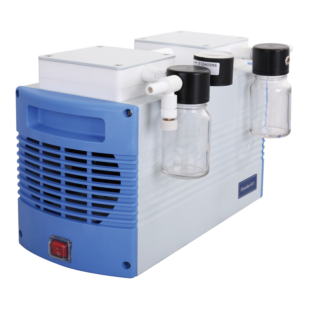 耐薬品性真空ポンプ（高真空、トラップボトル付属タイプ）30/34L/min（50/60Hz）画像