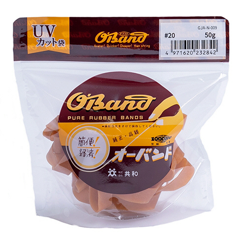 ｵｰﾊﾞﾝﾄﾞ #20 内径51mm 50g入 透明袋 1袋