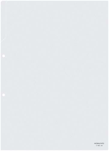 クリヤーホルダー　２穴あき　Ａ４　透明５０枚