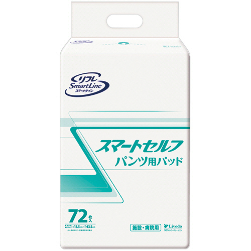 ﾘﾌﾚ ｽﾏｰﾄｾﾙﾌ ﾊﾟﾝﾂ用ﾊﾟｯﾄﾞ 1ｾｯﾄ(288枚:72枚×4ﾊﾟｯｸ)画像