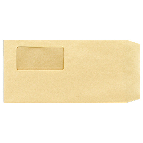 窓明No.18 封筒 ｵﾘﾝﾊﾟｽ 長3 70g 〒枠なし ｾﾝﾀｰ貼 ｱﾄﾞﾍﾔ 1ｹｰｽ(1000枚)画像