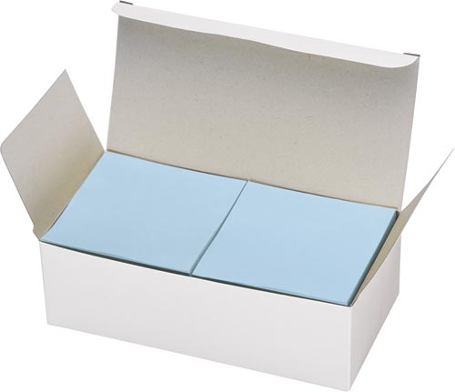 再生紙ふせん＜Ｋ２＞７５×７５ｍｍ　青　１０冊画像