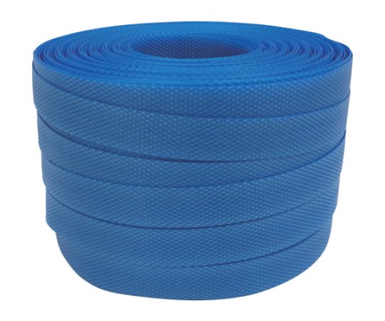 梱包用品　PPバンド　15.5mm×100m　ブルー画像