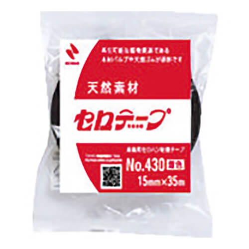 ニチバン セロテ－プ着色黒4306T 15mm×35m 4306T15画像