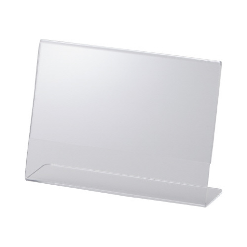 サインホルダー片面用Ｌ型　Ａ６　横画像