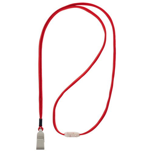 名札用ｽﾄﾗｯﾌﾟ ﾚｯﾄﾞ 1本