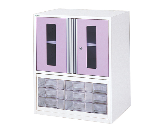 アルティア中段扉付きユニット 書類･小物ケース 650×475×795mm画像