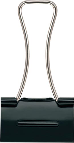 軽く開けるダブルクリップ「エアかる」　大　１０個画像