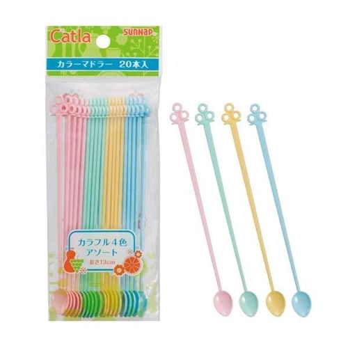 マドラー カラーマドラー 4色アソート 20本入画像