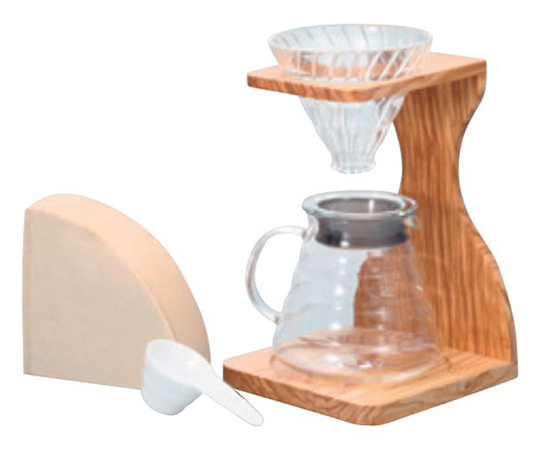 V60オリーブウッドスタンドセット画像