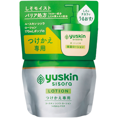 ﾕｰｽｷﾝ ｼｿﾗ ﾛｰｼｮﾝ 170mL ﾎﾟﾝﾌﾟつけかえﾊﾟｳﾁ 1個画像
