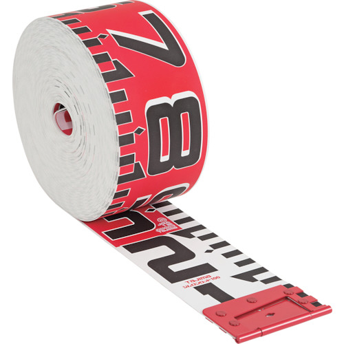 ｼﾑﾛﾝﾛｯﾄﾞ-100 長さ50m 裏面仕様 1m ｱｶｼﾛ 紙函 1個画像