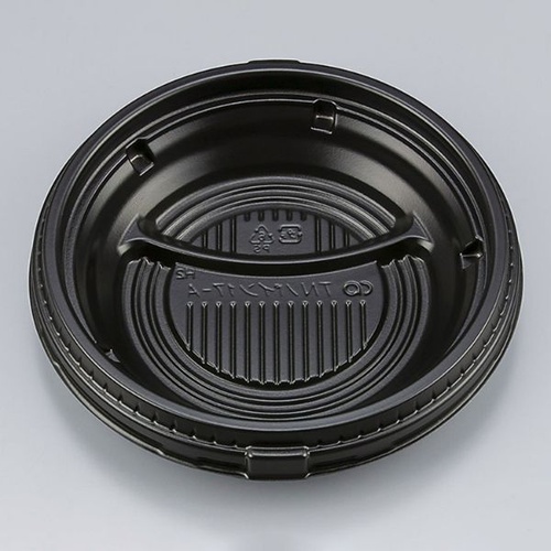 シーピー化成 TNパイン17-A 黒中皿画像