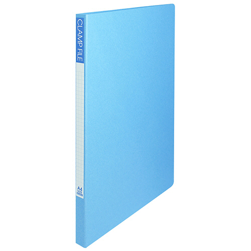 ｸﾗﾝﾌﾟﾌｧｲﾙ A4ﾀﾃ 100枚収容 10mmとじ 背幅18mm ﾌﾞﾙｰ 1冊