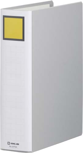 キングファイルＳＤＤＥ灰Ａ４縦背幅７６ｍｍ４－９冊
