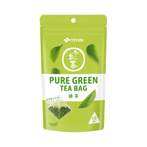 おーいお茶ＰＵＲＥＧＲＥＥＮティーバッグ１０袋×３画像