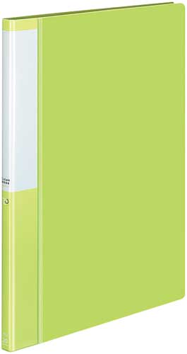 クリヤーブックポジティ　Ａ４縦　薄緑　２０Ｐ２０冊