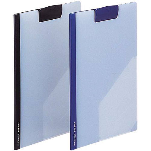 クリップファイル　Ａ４　片面　黒画像