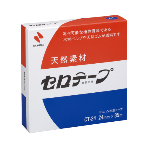 セロハン粘着テープ　大巻　幅２４ｍｍ　１０巻画像