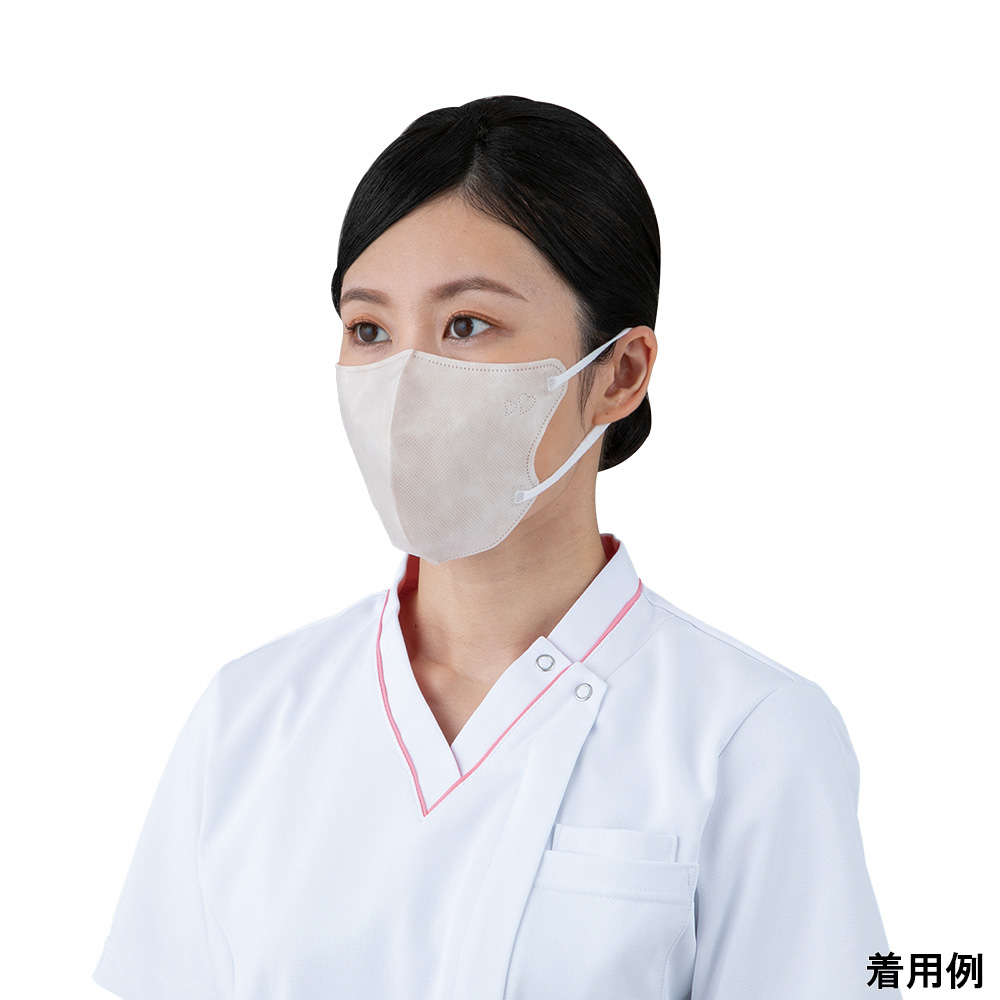 ビースタイル 立体タイプ ふつうサイズ ミルクティーベージュ 20枚入