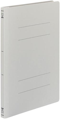 フラットファイル＜ＰＰ＞　Ｂ５縦　灰　１０冊画像