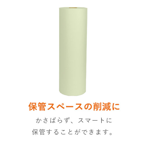 使用量がわかりやすい！ミシン目入りのボーガスペーパー緩衝材