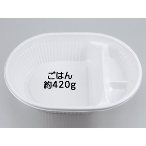 シーピー化成 弁当容器 BF-140 ホワイト のせ蓋セット 発泡画像