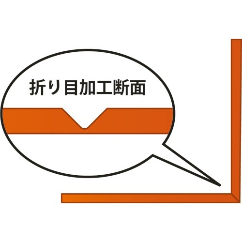 簡易止水板 1パック(2枚) 商品の底面が見える状態で、しっかりとした形状を保った状態。