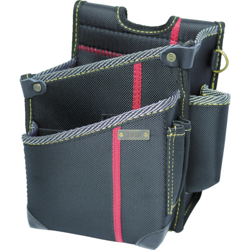 進化ｼﾘｰｽﾞ ｳｴｽﾄﾊﾞｯｸﾞ2段ﾎﾟｹｯﾄ(大) 黒/緋 右腰用 1個画像