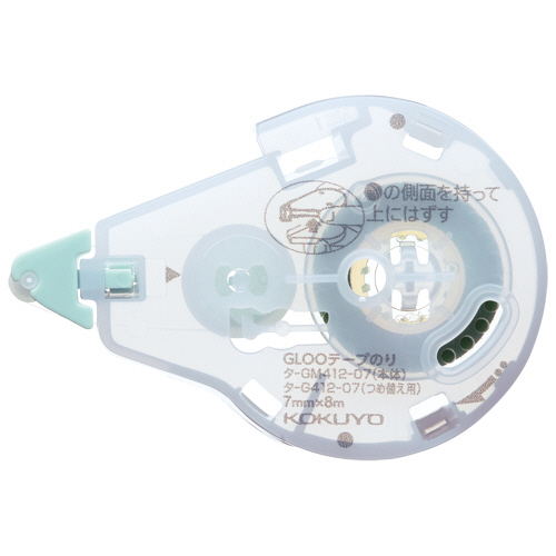 ｸﾞﾙｰ ﾃｰﾌﾟのり(貼り直しできる･詰替用ﾃｰﾌﾟ) Sｻｲｽﾞ 7mm×8m 1個画像