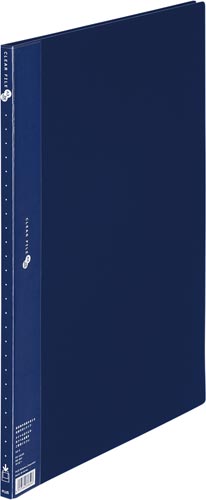 クリアーＦスーパーエコノミーＡ３縦　２０Ｐ紺１０冊画像