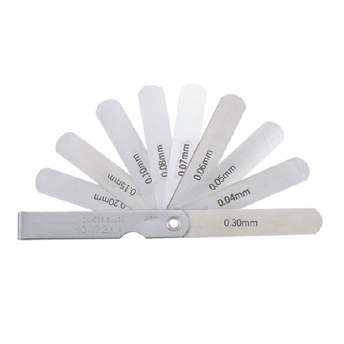 ｽｷﾏｹﾞｰｼﾞ 12.7幅 長さ150 範囲0.03-1.00mm 1個画像