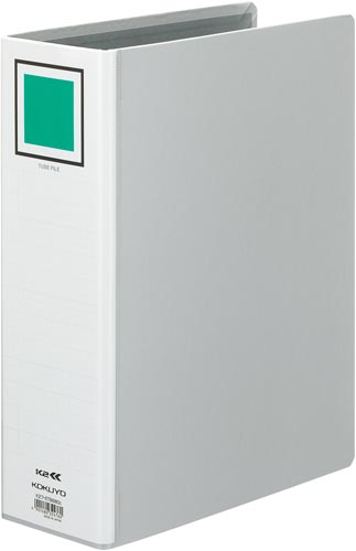 両開きチューブＦ＜Ｋ２＞Ａ４縦背幅９５ｍｍ銀３冊