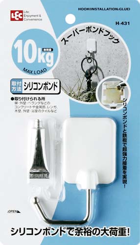 シリコンボンドツールフックワイド１０ｋｇ５個入画像