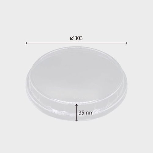 ST-300蓋 [バラ販売] まっすぐな角が強調された黒いプラスチック製の蓋、表面は光沢ある仕上げ。