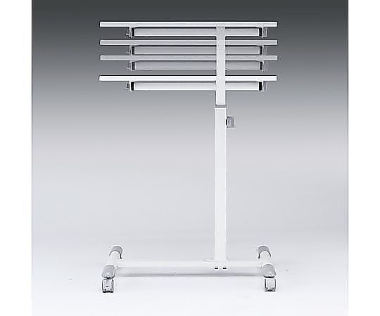 600×450×700-880mm　パソコンデスク（昇降式 木目調の自然な質感が強調されたデスクの姿