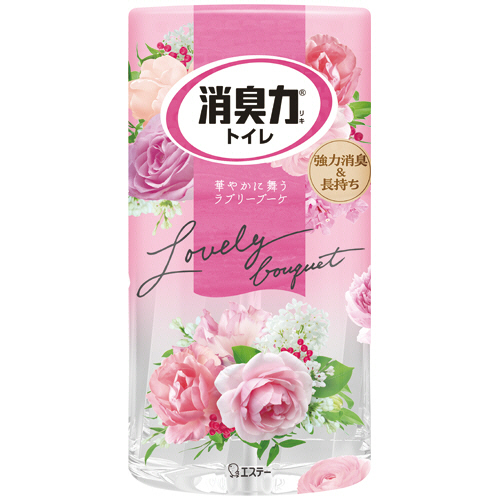 ﾄｲﾚの消臭力 ﾗﾌﾞﾘｰﾌﾞｰｹ 400mL 1ｾｯﾄ(3個)画像