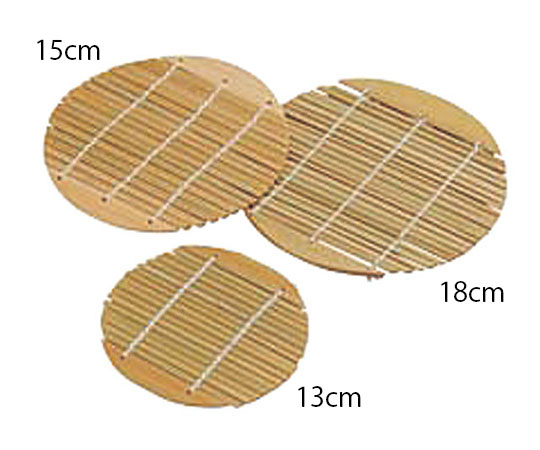 杉中華セイロ用竹スダレ 13cm用画像
