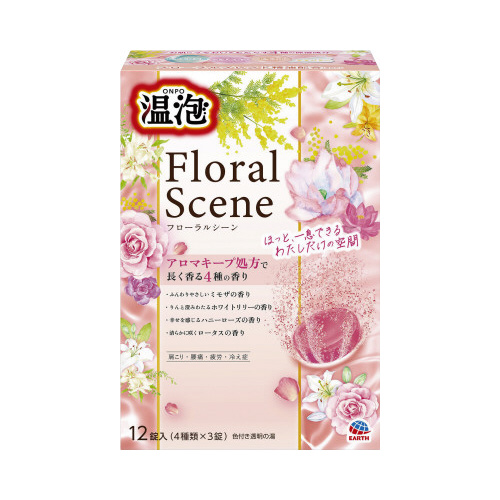 温泡　フローラルシーン　１２錠入　１２錠画像
