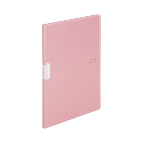 クリヤーブックモッテＡ４縦　２０Ｐ　薄ピンク画像