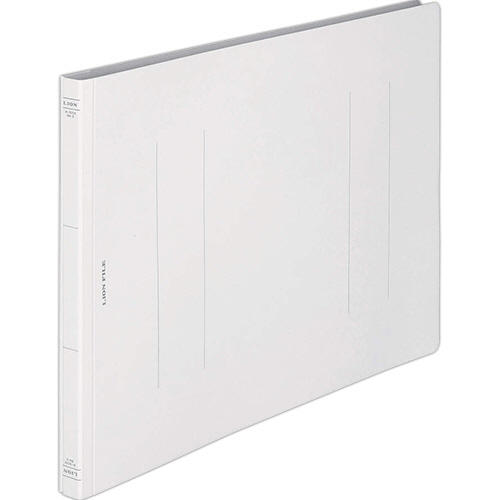 ﾌﾗｯﾄﾌｧｲﾙ(環境) 樹脂押え具 B4ﾖｺ 150枚収容 背幅18mm 無着色 1ｾｯﾄ(10冊)画像