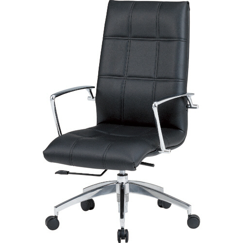 ﾏﾈｰｼﾞｬｰﾁｪｱ PVCﾚｻﾞｰ 黒 1脚画像