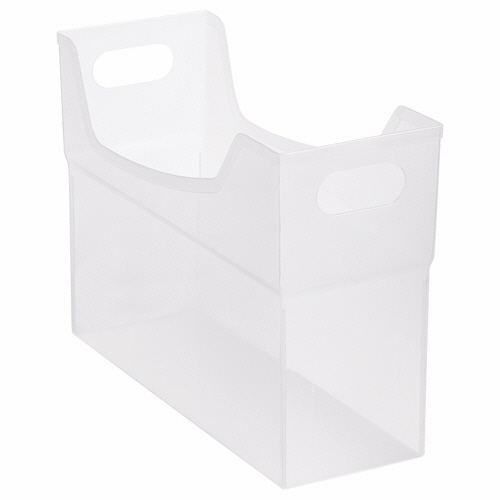 ﾌﾘｰﾎﾞｯｸｽ PP製 A4ﾖｺ 背幅127mm 透明 1個画像